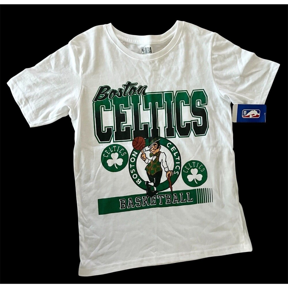 NBA Boston Celtics Boys Short Sleeve T-shirt Size Large 12/14